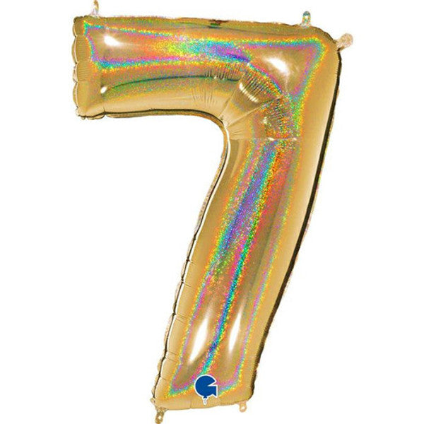 40 inch Gold Foil Number 0-9