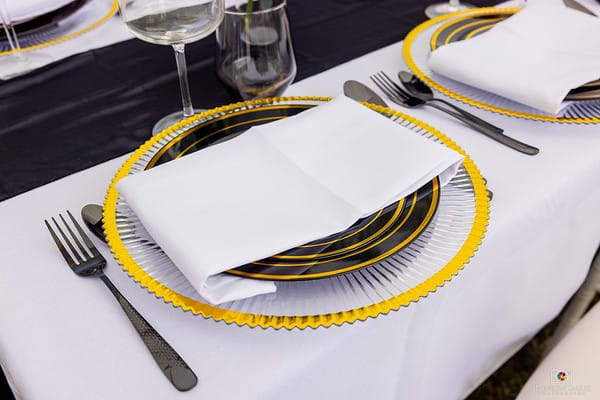6FT White TRESTLE Tables for Events