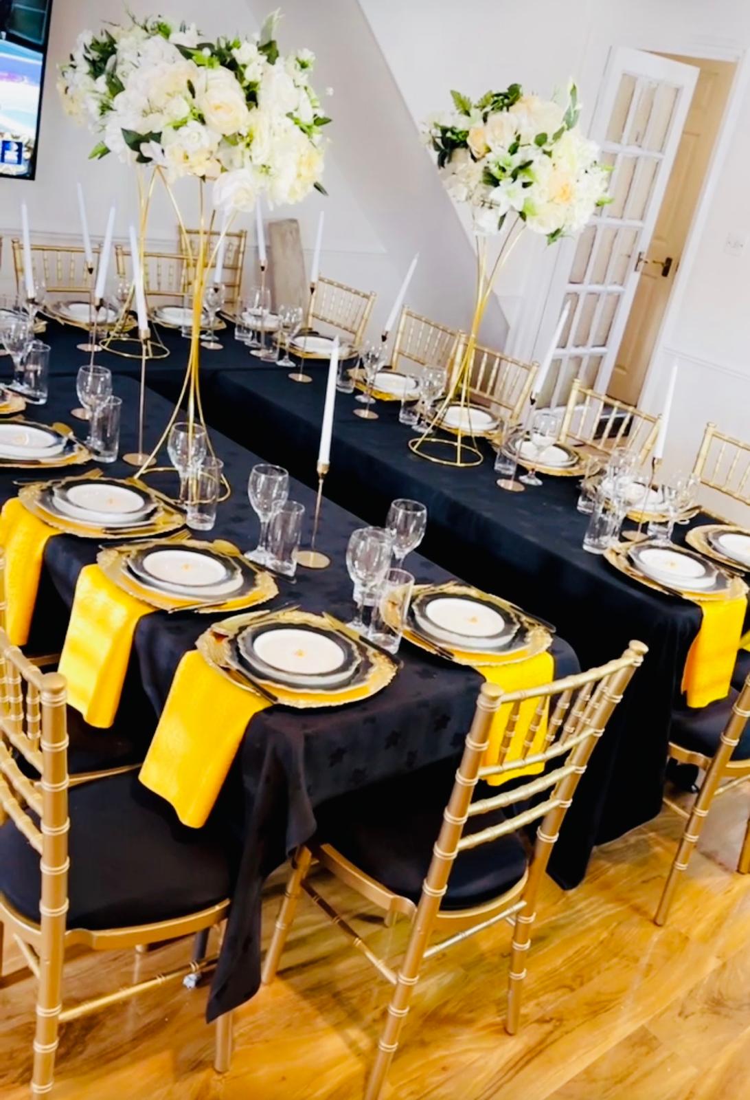 6FT White TRESTLE Tables for Events
